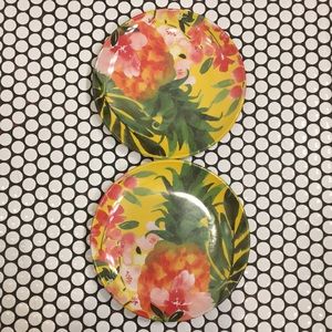 Pineapple Melamine Plates